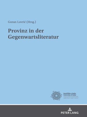 cover image of Provinz in der Gegenwartsliteratur